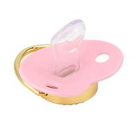 Ciucci, Ciucci Neonato Mam A Forma di Cuore Brillanti Ciucci Neonato PP e Silicone per Bambini da 6 A 18 Mesi (M Rosa)