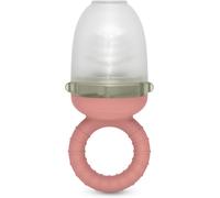 Suavinex Ciuccia frutta per bambini Antisoffocamento in silicone con coperchio Lavabile Rosa +6 mesi
