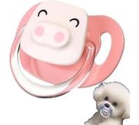 Ciuccio calmante in silicone per animali domestici, ciucci per cani di piccola taglia, ciucci per gattini, giocattoli per dentizione e giocattoli da masticare per gatti, accessori essenziali per