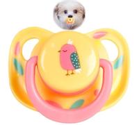 Ciuccio calmante in silicone per animali domestici, ciucci per cani di piccola taglia, ciucci per gattini, giocattoli per dentizione e giocattoli da masticare per gatti, accessori essenziali per