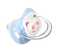 Ciuccio calmante per cani da compagnia, 2,8 x 2 cm, portatile, in silicone, per cuccioli, resistente ai morsi, giocattolo per cuccioli, ciuccio giocattolo per cuccioli, per animali domestici