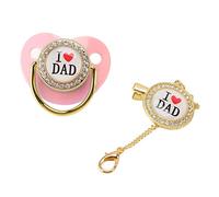 Ciuccio Ciuccio Ciuccio Silicone Sicuro Robusto Divertente Design Ad Chiuso per lo Sviluppo dei Denti per Bambino 6-18 Mesi (#3)