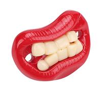 Ciuccio divertente anti-off-silicone, dolce ciuccio (3 otto denti)