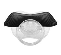 Ciuccio divertente per bambini, ciuccio baffi per bambini, in silicone morbido dolce ciuccio in silicone alimentare ciuccio per bambini per sparare oggetti di scena, per bambini