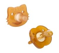 Ciuccio in Silicone, 2 Pezzi, Set di Morbidi e Delicati, Supportano la Respirazione Fisiologica e Favoriscono il Corretto Sviluppo della Bocca, 16-36 Mesi
