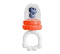 Ciuccio in silicone, ciuccio in silicone, ciuccio universale per , dispenser di frutta in silicone, colla verticale per denti per compleanno, festa dei bambini, Pasqua, Capodanno e