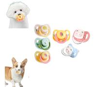 Ciuccio in silicone per cani da compagnia, 2024 nuovo ciuccio per cuccioli, ciuccio calmante per cuccioli, ciuccio calmante per animali domestici, giocattoli da masticare calmanti per lenire l'ansia