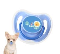 Ciuccio per cani - Cucciolo | Giocattoli da masticare per cuccioli | Giocattoli per cuccioli di dentizione | Ciucci calmanti per cani in silicone | Giocattoli da masticare calmanti portatili |