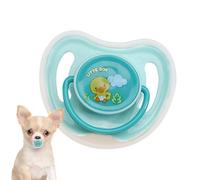 Ciuccio per cani di piccola taglia, lenitivo, da masticare, per gatti e cani di piccola taglia, in silicone, giocattolo per alleviare la dentizione in casa, in viaggio