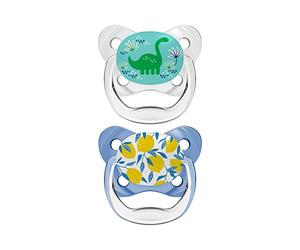 Ciuccio Prevent Scudo Farfalla T-2 6-18 mesi Blu