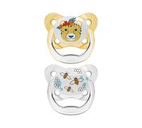 Chupete del Dr. Brown Prevenire Butterfly Yellow misura 2 6-18M