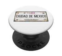 Ciudad de México License Plates CDMX, Distrito Federal PopSockets PopGrip Adesivo