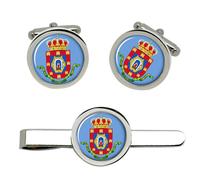 Ciudad Vero (Spagna) Gemelli E Fermacravatta Set