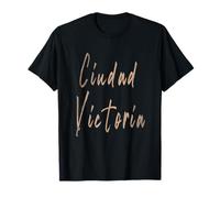 Ciudad Victoria Mexico Design Elegante Vintage Maglietta