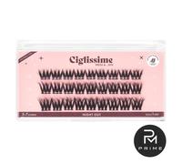 Ciuffetti ciglia finte autoadesive CIGLISSIME Press&Go Night Out 7 giorni Nero