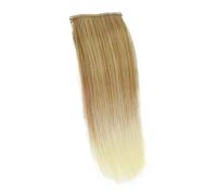 Ciuffi Capelli CAPELLI Sintetici Invisibili Lisci Cuscinetti For Capelli Clip In Un Pezzo 2Clips Aumentano Il Volume Dei Extension For Copertura Laterale Superiore(20cm-27t613)