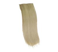 Ciuffi Capelli CAPELLI Sintetici Invisibili Lisci Cuscinetti For Capelli Clip In Un Pezzo 2Clips Aumentano Il Volume Dei Extension For Copertura Laterale Superiore(20cm-24-613)