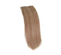 Ciuffi Capelli CAPELLI Sintetici Invisibili Lisci Cuscinetti For Capelli Clip In Un Pezzo 2Clips Aumentano Il Volume Dei Extension For Copertura Laterale Superiore(20cm-m12-613)