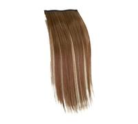 Ciuffi Capelli CAPELLI Sintetici Invisibili Lisci Cuscinetti For Capelli Clip In Un Pezzo 2Clips Aumentano Il Volume Dei Extension For Copertura Laterale Superiore(20cm-6h613)