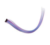 Ciuffi Capelli Clip In Un Unico Pezzo Extension For Capelli 6/12 Pezzi Unicorno Colore Arcobaleno Rosa Blu Viola In Accessori For Sintetici(12pcs)