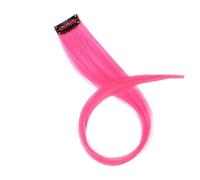 Ciuffi Capelli Estensioni sintetiche for capelli con clip in un unico pezzo, 50 cm, lisci lunghi, for donne e ragazze, arcobaleno, 57 colori(54)
