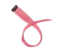 Ciuffi Capelli Estensioni sintetiche for capelli con clip in un unico pezzo, 50 cm, lisci lunghi, for donne e ragazze, arcobaleno, 57 colori(47)