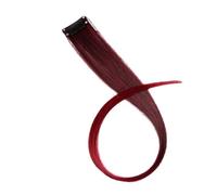 Ciuffi Capelli Estensioni sintetiche for capelli con clip in un unico pezzo, 50 cm, lisci lunghi, for donne e ragazze, arcobaleno, 57 colori(F)