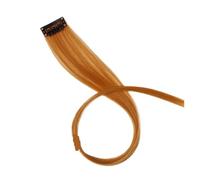 Ciuffi Capelli Estensioni sintetiche for capelli con clip in un unico pezzo, 50 cm, lisci lunghi, for donne e ragazze, arcobaleno, 57 colori(45)