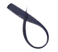 Ciuffi Capelli Extension For Capelli Colorati Con Mèches Arcobaleno Lunghe E Lisce Sintetiche Da 22" Clip In Un Unico Pezzo, Sfumate Rosa, Viola, Verde Giallo(CFP-130)