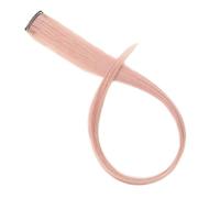 Ciuffi Capelli Extension For Capelli Colorati Con Mèches Arcobaleno Lunghe E Lisce Sintetiche Da 22" Clip In Un Unico Pezzo, Sfumate Rosa, Viola, Verde Giallo(CFP-138)