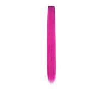 Ciuffi Capelli Extension For Capelli Con Clip Colorate, Parrucchino Sintetico Arcobaleno, 24 Pollici, Pezzi Di Lisci Colorati Rete For Donne E Ragazze(A134)