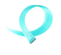 Ciuffi Capelli Extension For Capelli Sintetici Colorati Con Clip In Un Unico Pezzo, Lisci E, Arcobaleno, Da 22 Pollici(6 pcs,25X50-30-S)