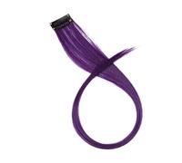 Ciuffi Capelli Extension For Capelli Sintetici Con Messa In Evidenza Colorata, Clip In Un Unico Pezzo, Parrucca Lunga E Liscia For Donna, Blu Marrone, 2 Toni Di(14)