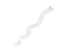 Ciuffi Capelli Extension For Capelli Sintetici Con Messa In Evidenza Colorata, Clip In Un Unico Pezzo, Parrucca Lunga E Liscia For Donna, Blu Marrone, 2 Toni Di(Q 35)