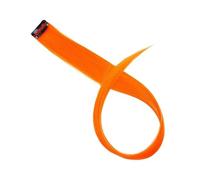 Ciuffi Capelli Extension For Capelli Sintetici Lunghi Lisci Con Riflessi Arcobaleno, Finti, Una Clip In Un Pezzo For Da Donna, Rosa, Viola, Rosso(17)