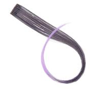 Ciuffi Capelli Extension For Capelli Sintetici Lunghi Lisci Con Riflessi Arcobaleno, Finti, Una Clip In Un Pezzo For Da Donna, Rosa, Viola, Rosso(60H)