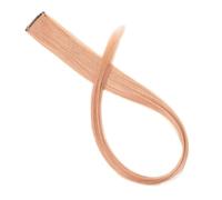 Ciuffi Capelli Extension For Capelli Sintetici Lunghi Lisci Con Riflessi Arcobaleno, Finti, Una Clip In Un Pezzo For Da Donna, Rosa, Viola, Rosso(CFP-139H)