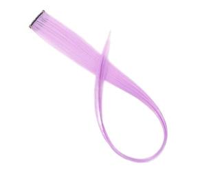 Ciuffi Capelli Extension For Capelli Sintetici Lunghi Lisci Con Riflessi Arcobaleno, Finti, Una Clip In Un Pezzo For Da Donna, Rosa, Viola, Rosso(CFP-134)