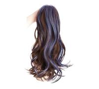 Ciuffi Capelli Parrucca Con Di Cavallo Da Donna, Stile Fermaglio For Capelli Lunghi, Cascata, Mezza Cravatta, Alta, Colorata, Intrecciata, Ricci, Naturali, Soffici, Finti(4/27HL)