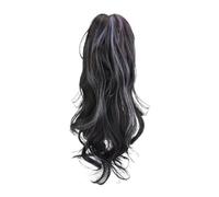 Ciuffi Capelli Parrucca Con Di Cavallo Da Donna, Stile Fermaglio For Capelli Lunghi, Cascata, Mezza Cravatta, Alta, Colorata, Intrecciata, Ricci, Naturali, Soffici, Finti(4/30HL)