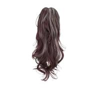 Ciuffi Capelli Parrucca Con Di Cavallo Da Donna, Stile Fermaglio For Capelli Lunghi, Cascata, Mezza Cravatta, Alta, Colorata, Intrecciata, Ricci, Naturali, Soffici, Finti(T1B/4/30)