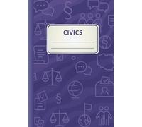 Civics Notebook: Lined Paper for Government, Rights and Society | Back to School