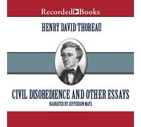 Civil Disobedience: And Other Essays
