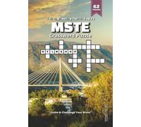 Civil Engineering Terminologies MSTE Crossword Puzzle Book: Featuring Mathematics, Surveying, Transportation Engineering & More | 124 Pages, 6×9 ... for Board Exam Prep in the Philippines