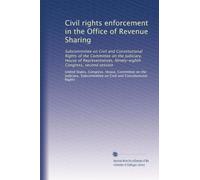 Civil rights enforcement in the Office of Revenue Sharing