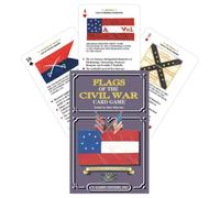 Civil War Flags Mazzi di Carte da Gioco Blue US Games Systems Standard