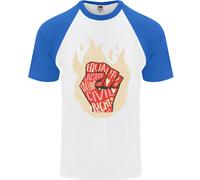 Civile Diritti Nero Vive Materia Lgbt Libertà DA UOMO S/S Baseball T-Shirt