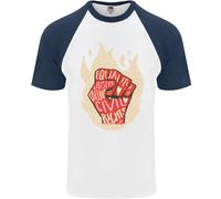 Civile Diritti Nero Vive Materia Lgbt Libertà DA UOMO S/S Baseball T-Shirt