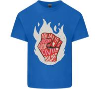 Civile Diritti Nero Vive Materia Lgbt Uguaglianza Uomo Cotone T-Shirt