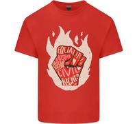 Civile Diritti Nero Vive Materia Lgbt Uguaglianza Uomo Cotone T-Shirt